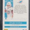 Jaylen Waddle Rookie Card 2021 Panini Chronicles 76 Miami Dolphins - Image 2