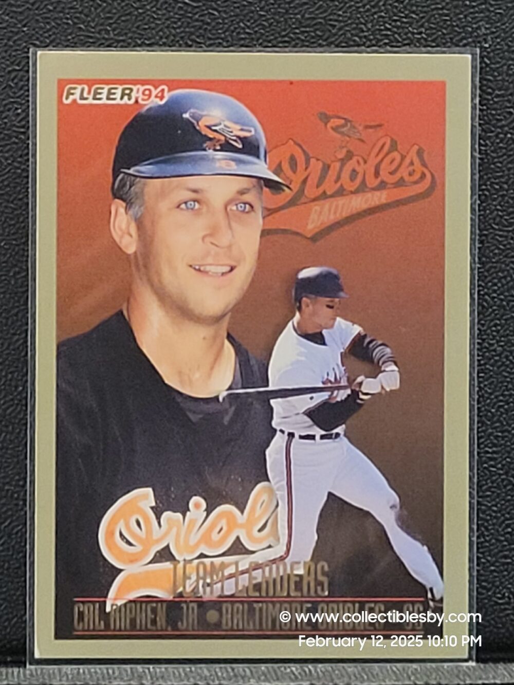 1994 Fleer Team Leaders #1 CAL RIPKEN JR. Baltimore Orioles