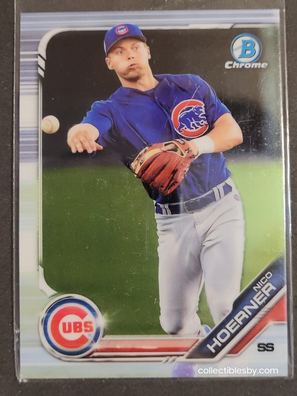 Nico Hoerner 2019 Bowman Chrome #BCP-59 Cubs